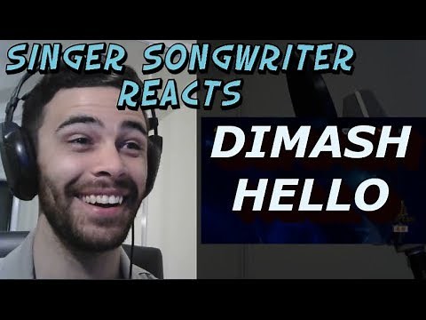 Hello - Dimash Kudaibergen | Singer Songwriter Reacts