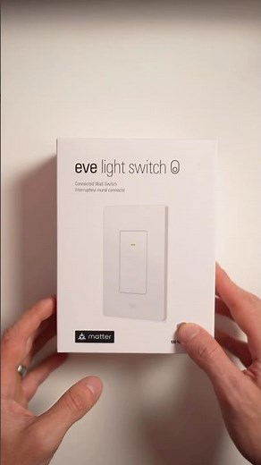 Eve Light Switch - Now With Matter!