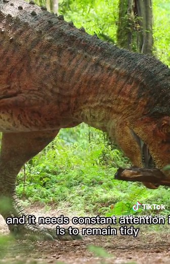 Male Carnotaurus Clearing Patch for Impressing Female | Jurassic World Dominion Ad