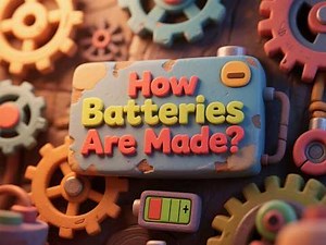 How Batteries Are Made Inside a Battery Plant? | Battery Manufacturing Process Explained | Kids