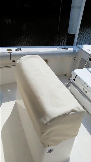 Punta Gorda boat canvas Center console cover by Stitch Shifter Designs Inc.