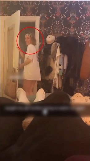 Brother walks in on his sister.. 😱 ‪@graysworld‬