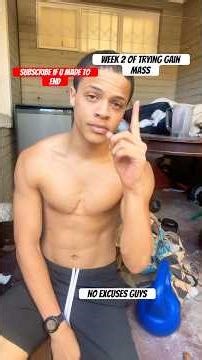 Week 2:Slim Guy Trying Get Mass At Home✅ #motivation #fitnessjourney #discipline #chest