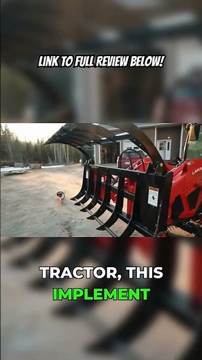 Land Pride Grapple is INCREDIBLE! #tractor #homesteading #implement