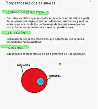 CONCEPTOS BÁSICOS DE ESTADÍSTICA, ESTADÍSTICA DESCRIPTIVA I, GUÍA 1