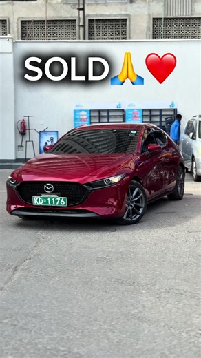 🚗🔥 SOLD | Mazda 3 Petrol 🔥🚗 Immaculate Mazda 3 petrol, finished in a stunning red, with only 59,000 km mileage. Pristine condition, no shortcuts taken. The client saw the listing on TikTok, inquired immediately, and made that one call🔥 One look at the car was enough. No hesitation. No back and forth. Deal done. ✅ Congratulations Mr.Haron on your new acquisition , may favours & opportunities follows you everywhere you go 🙏 📢 Available now More Mazda 3 units in stock, 💰 Priced at KSh 2.25M