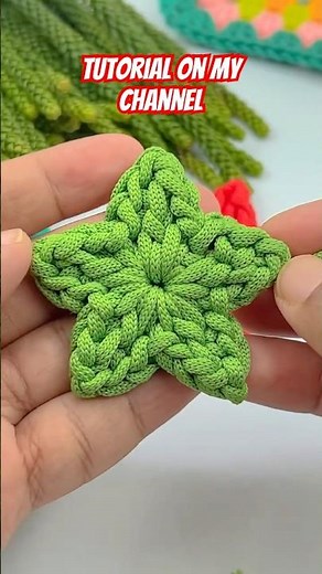 TUTORIAL HERE! 👆 Easy & Quick Crochet Star Pattern | Beginner-Friendly Star Tutorial in Minutes