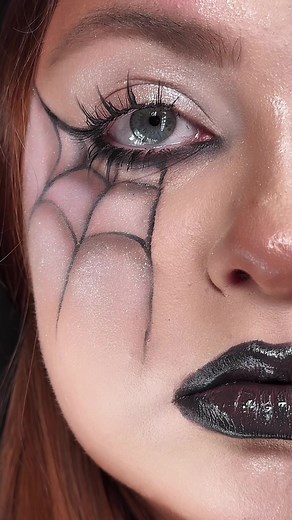 Creative Spider Web Makeup Tutorial | Halloween Art Makeup