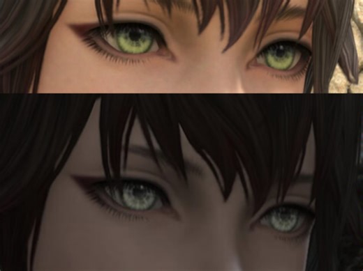 【FF14mod】7.0还原古代人眼睛（一部分）