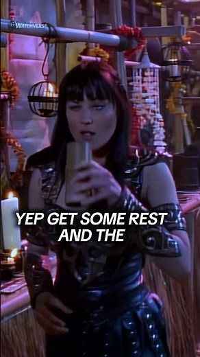 She Kicked Everyone Out Before Gabrielle Looked Up | Xena