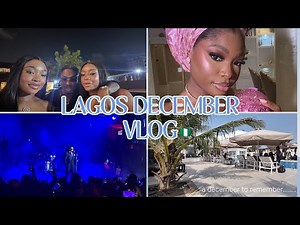 VLOG: DECEMBER IN LAGOS 2024-25 | RESTAURANTS + NIGHTLIFE + CONCERT + BEACH DAYS | TENIOLA ELEGUSHI