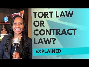 Tort law or Contract law