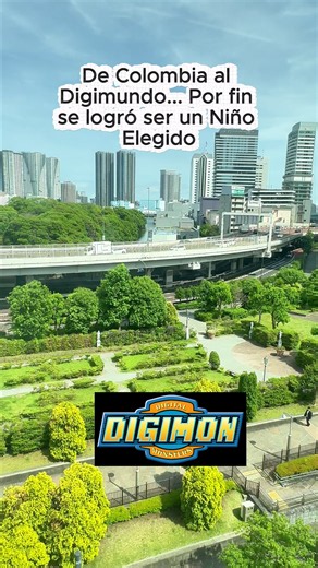 Justo en la infancia: recuerdos de Digimon en Odaiba, Japón
