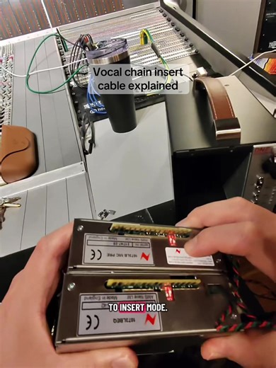 Understanding the Vocal Chain Insert Cable