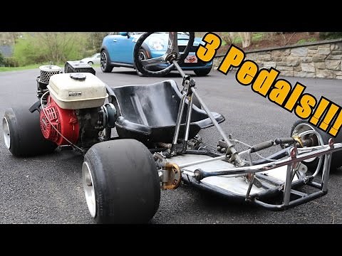 STICK SHIFT GO KART BUILD EPISODE 1: PEDALS