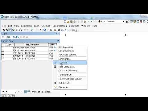 Date and Time Field Calculations in Arcmap