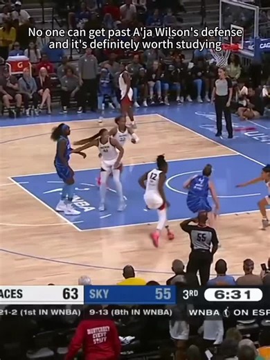 A’ja Wilson swats everything in her path unstoppable at the rim#AjaWilson #WNBA #ShotBlocker #DefenseMachine #BasketballBeast
