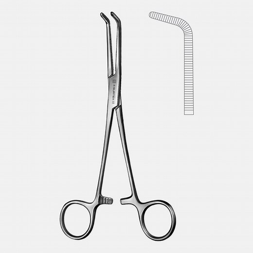 Right Angled Mixter Dissecting and Ligature Forcep