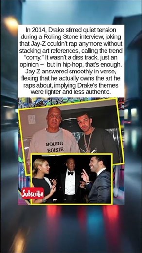 🤯😱The Classiest Subliminal Feud in Hip-Hop: Drake vs Jay-Z..🥹❤️#shorts