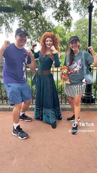 Merida from Brave at Walt Disney World