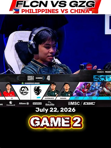 Falcon PH vs Guangzhou Gaming Game 2 Highlights MSC 2026 Day 1