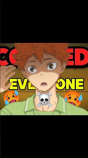 Hinata cooked everyone with this 👀 eyes #haikyuu #haikyuushorts #gameape