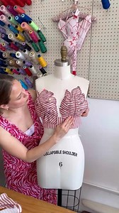 Hice un vestido con hojas bordadas #tutorialcostura | Casa Ojal: Taller de Moda y Costura