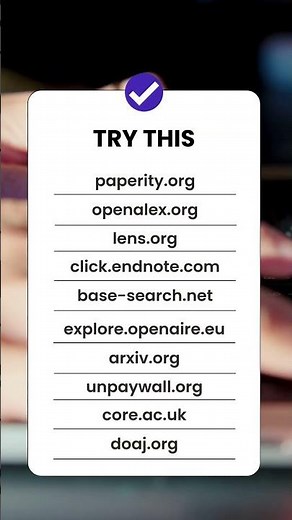 Sci-Hub Alternatives