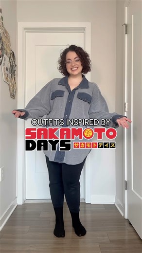 8 outfits inspired by Sakamoto Days ★ #sakamotodays #anime #animefashion #animestreetwear #shorts