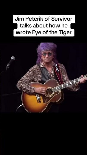 Jim Peterik of Survivor talks how he wrote Eye of the Tiger #jimpeterik #survivor #eyeofthetiger