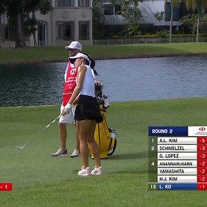 145K views · 1.9K reactions | Hall of Famer Lydia Ko put on a short game clinic today at Sentosa Golf Club, carding a 5-under 67 and jumping to solo second ️‍♀️ WATCH ➡️ youtu.be/P84mu1lK9XI | LPGA | Facebook