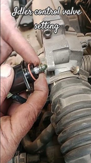 engine ICV setting || Idler control valve adjustment | quick demo | mechanic skills hub
