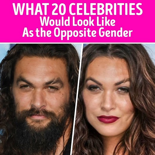 What 20 Celebrities Would Look Like As the Opposite Gender | CelebRatings