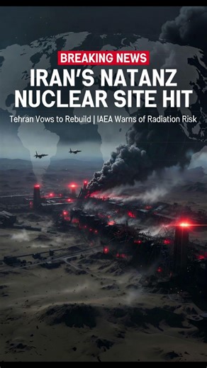Iran’s Natanz Nuclear Site HIT