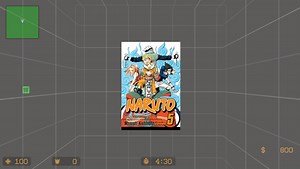 NARUTO Volume 5 Cover Art spray mod | Counter-Strike: Source addon