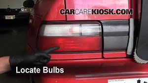 Brake Light Replacement: 1997 Toyota Corolla 1.6L 4 Cyl.