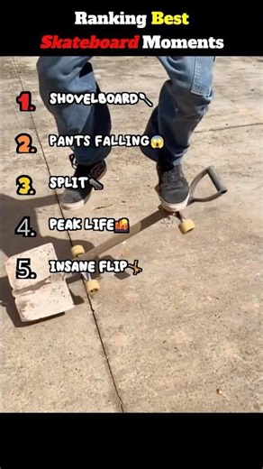 Best SKATEBOARD Moments EVER Ranked 🛹 #shorts