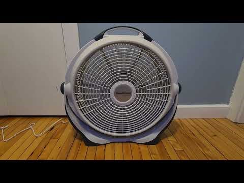 Reviewing this wind machine floor fan