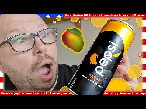 Pepsi Mango Zero Sugar Review (America)