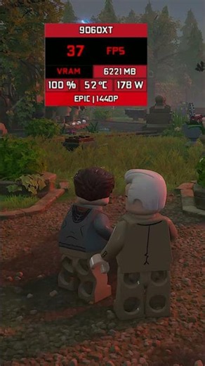 Lego Batman: Legacy of the Dark Knight - Lowest vs Epic (1440p)