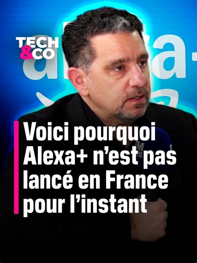 Voici pourquoi Alexa n'est pas lancé en France pour l'instant Alors qu'Amazon compte étendre massivement son assistant personnel dopé à l'IA Alexa en 2026, la France attend toujours de connaître une date de lancement. 🎙️ Melinda Davan-Soulas 💬 Panos Panay, responsable des services et des produits d'Amazon #amazon #alexa #amazonalexa #tech