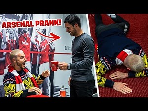 MIKEL ARTETA PRANKED ME! 😱🤬