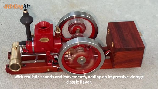 🛠️Let's Build a Real-life Hit & Miss Engine with this Easy-to-assemble model kit & Dive into the World of Vintage Mechanics! 🎁Great for Technical Education and Hands-on Workshops! Shop Now >> bit.ly/3UQoLBl 🌟 Easy to Build with Step-by-Step Manual 🌟 Easy to Play for New Users 🌟 Vintage Classic Design 🌟 Nostalgia to the Past #MechanicalEngineering #ScaleModel #EasyAssembly #STEM #Wokshop #DIYFun #IdealGifts #TechToys #Stirlingkit #RETROL | Stirlingkit