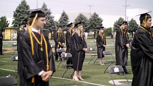 It was so important to us that we gave our seniors a memorable graduation - and although it may not have been what they envisioned at the beginning of the year, it was still an amazing day. These young men and women have worked so hard the past four years that they deserved an appropriate celebration of their high school careers. We split the class up into different sections, applied different health and safety guidelines and held three separate ceremonies throughout the day. Although it was a l