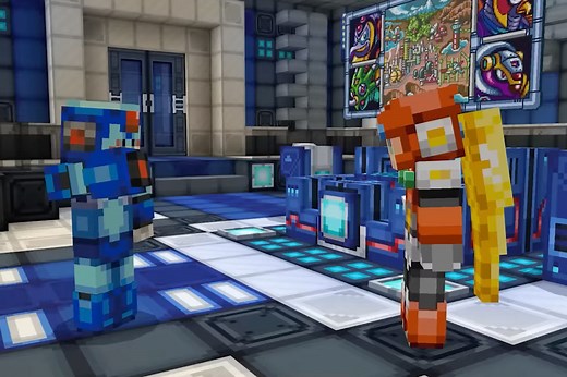 Minecraft Mega Man X DLC Launches, Here's a First Look at All 14 Character Skins