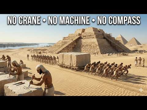 No Cranes. No Machines. No Compass. So How Was This Built? Giza pyramid secrets