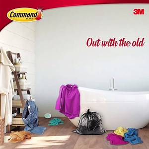 12K views | Out with the old, and in with the new! With Command™, your bathroom stays more immaculate! #CommandSG #CommandCNY | Command | Facebook