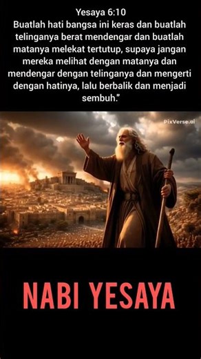 The Latest Film of the Prophet Isaiah only on AI Bible Movie