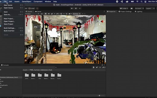 Unity Tutorial Vuforia Area Targets (Vuforia空间识别教程)