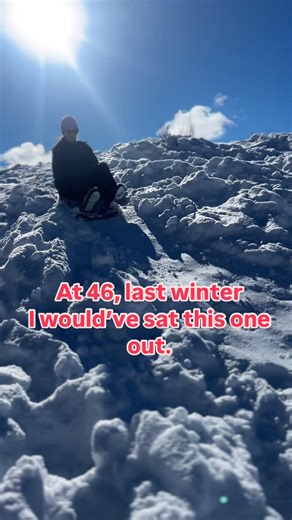 Amber Stockham | Primal Living on Instagram: "Last winter, sledding would’ve meant: • one run • heavy legs • counting the minutes • sitting down instead of joining in Not because I was lazy. Because I was exhausted at a cellular level. My kids LOVE sledding WITH ME and it used to be torture - pushing thru with no energy, telling them no when all they wanted was to slide down and run up and slide down and run up WITH ME. Getting my energy back didn’t come from: ❌ pushing harder ❌ more cardio ❌ “t